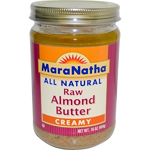 Купить MaraNatha, Полностью натуральное сырое миндальное масло, 454 г (16 унций)  на IHerb