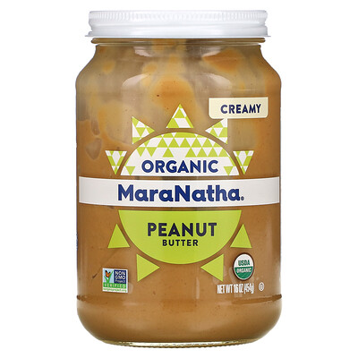 Купить MaraNatha Органическое арахисовое масло, сливочное, 454 г (16 унций)