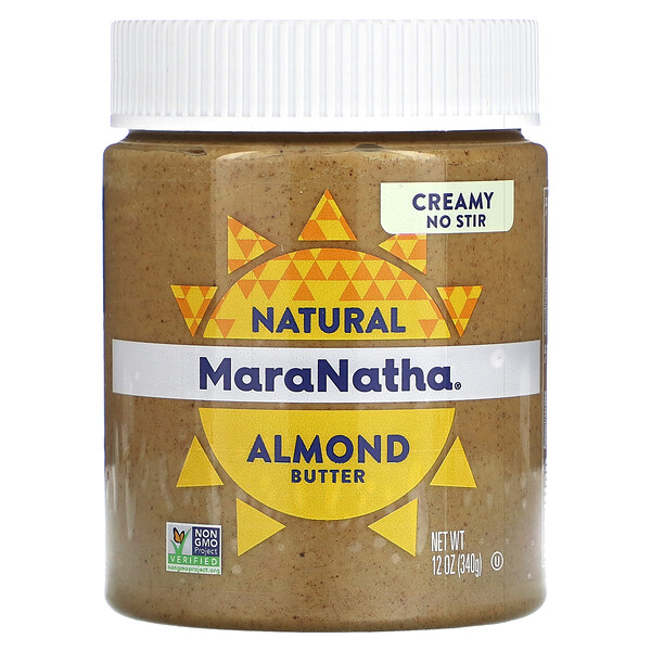 MaraNatha, Natural Almond Butter, Creamy, 12 oz (340 g)
