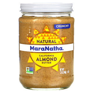 MaraNatha, Natural California Almond Butter, Crunchy, 12 oz (340 g)