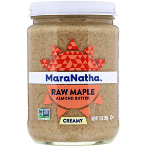 Отзывы о МараНата, Raw Maple Almond Butter, Creamy, 12 oz (340 g)