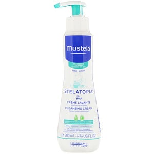 Отзывы о Mustela, Baby, Stelatopia Cleansing Cream, For Extremely Dry Skin, 6.76 fl oz (200 ml)