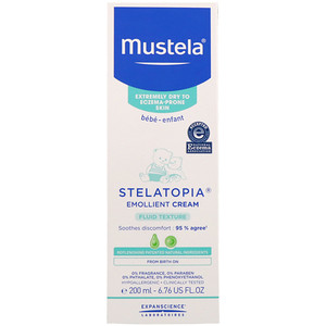 Отзывы о Mustela, Baby, Stelatopia Emollient Cream, For Extremely Dry Skin, 6.76 fl oz (200 ml)