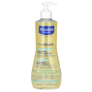 Mustela, Stelatopia Cleansing Oil, bezzapachowy olejek oczyszczający, 500 ml