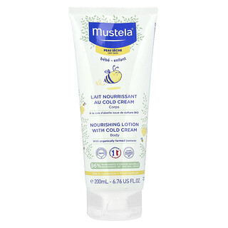 Mustela, loțiune de corp hrănitoare cu cremă rece, 200 ml;