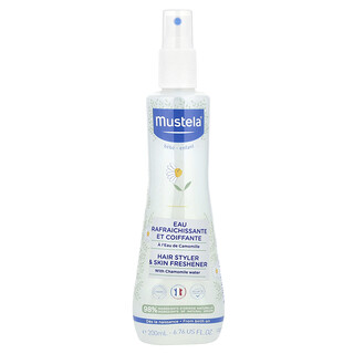 Mustela, Productos para el cuidado del cabello y la piel con agua de manzanilla para bebés, 200 ml (6,76 oz. líq.)