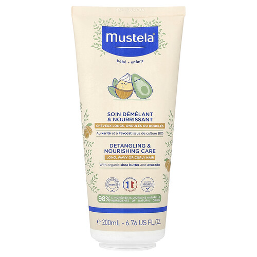 Mustela, Cuidado desenredante y nutritivo, 200 ml (6,76 oz. líq.)