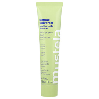 Mustela, Viacúčelový balzam s 3 extraktmi z avokáda, 75 ml