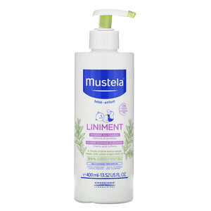 Mustela, Baby, Liniment Diaper Change Cleanser, 13.52 fl oz (400 ml) отзывы
