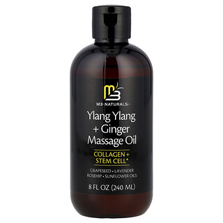 M3, Ylang Ylang + Ulei de masaj de ghimbir, 8 fl oz (240 ml)