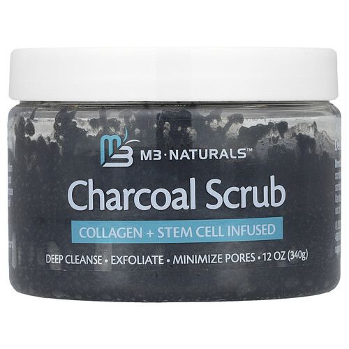 M3, Charcoal Scrub, 12 oz (340 g)