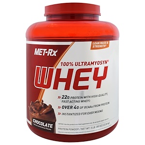 MET-Rx, Сыворотка со 100% Ultramyosyn, шоколад, 80 унций (2,26 кг)