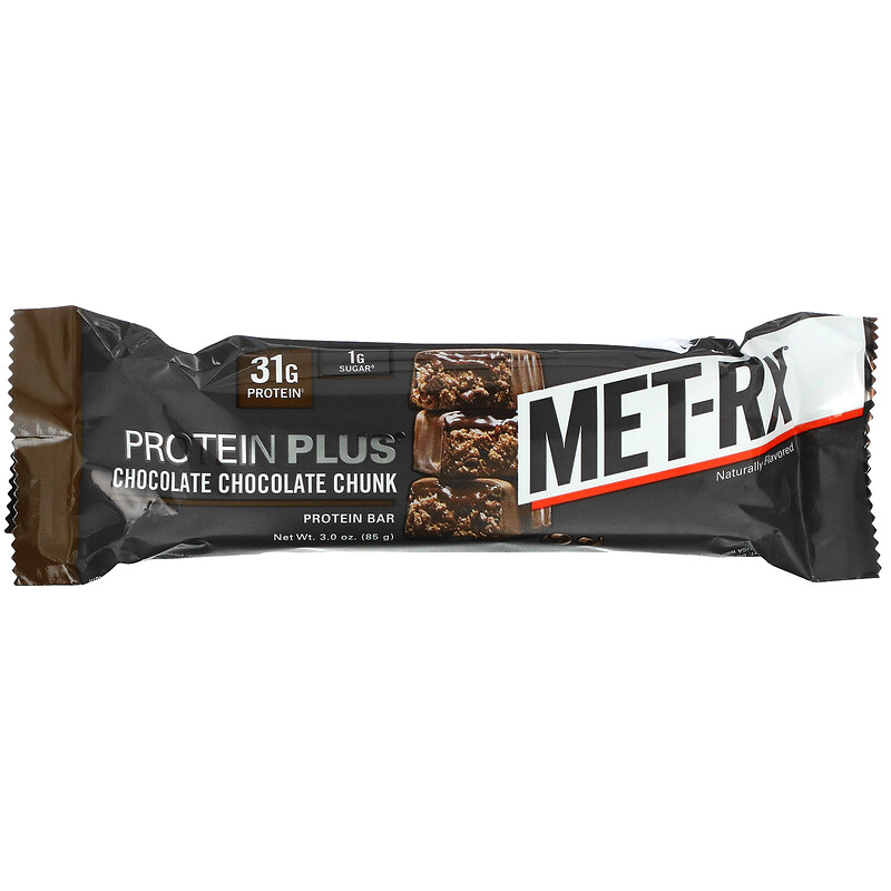 METRx, PROTEIN PLUS Bar, Chocolate Chocolate Chunk, 9 Bars, 3.0 oz (85