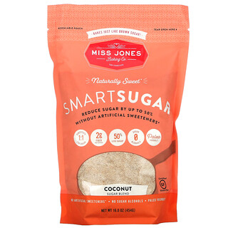 Miss Jones Baking Co, SmartSugar, Coconut Sugar Blend, 16 oz (454 g)