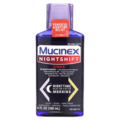 Nightshift, засіб для синусів, для дітей старше 12 років, 180 мл (6 рідк. унцій)