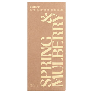 Spring & Mulberry, Čokoláda slazená datlem, káva, 60 g (2,1 oz)