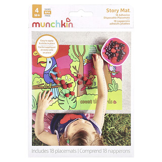 Munchkin, Story Mat™, Disposable Placemats, 4 Months+, 18 Count