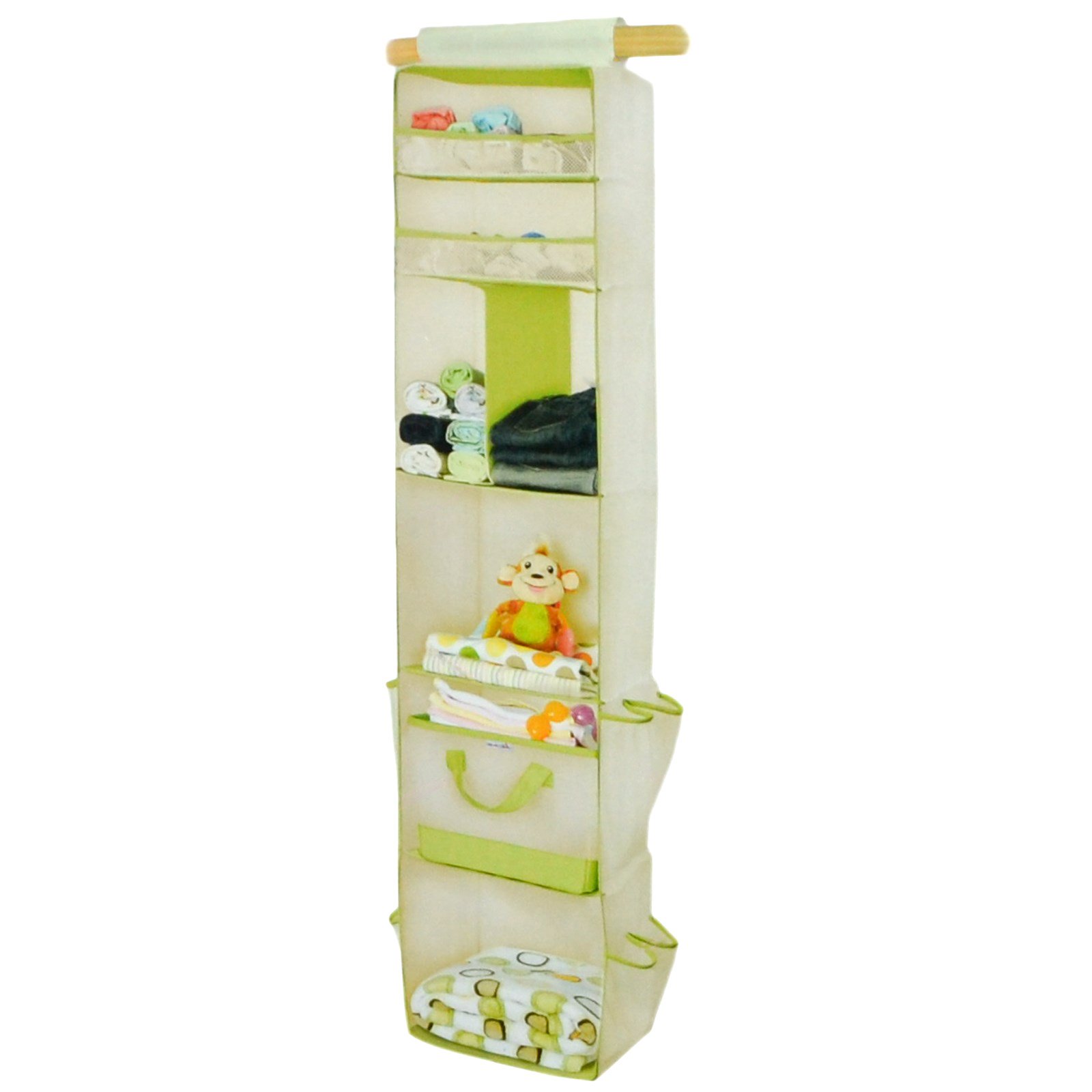 Munchkin, 6Shelf Closet Organizer, 50" H x 11" W x 11" D