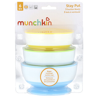 Munchkin, Stay Pur™ 석션 보울, 6개월 이상, 3개