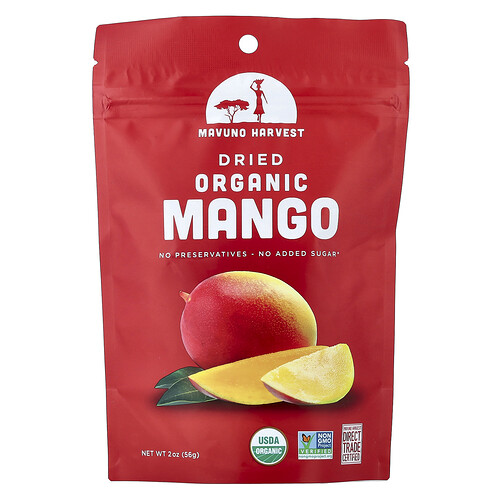 Mavuno Harvest, Organic Dried Mango, 2 oz (56 g)