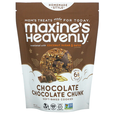 Maxine's Heavenly мягкое шоколадное печенье с кусочками шоколада, 204 г (7,2 унции)