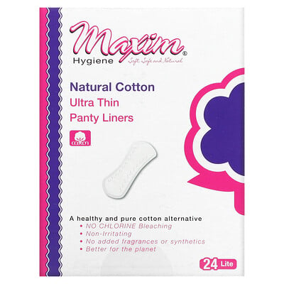 Maxim Hygiene Products Ультратонкие прокладки, облегченные, 24 прокладки