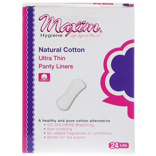 Maxim Hygiene Products, 超薄護墊，微量吸收，24片