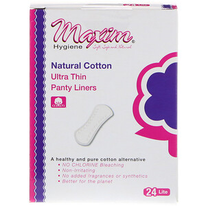 Отзывы о Максим Хайджин Продактс, Ultra Thin Panty Liners, Lite, 24 Panty Liners
