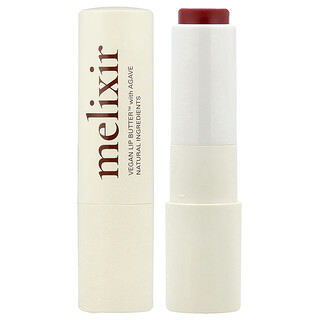 Melixir, Vegan Lip Butter™ with Agave, 06 Lust Red, 0.13 oz (3.9 g)