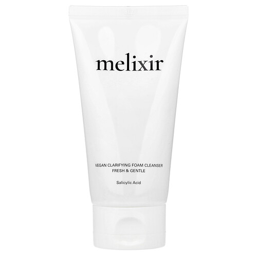 Melixir Vegan Clarifying Foam Cleanser, 3.38 fl oz (100 ml)