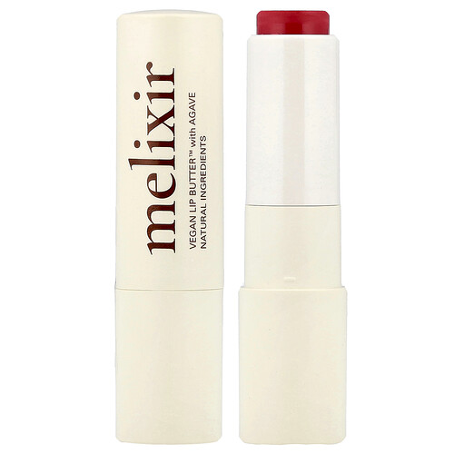 Melixir Vegan Lip Butter™ with Agave, 15 Dirty Pink, 0.13 oz (3.9 g)