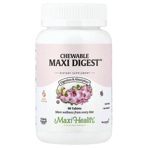 Chewable Maxi Digest Natural Fruit Flavor