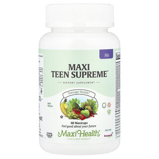 Maxi Health, Maxi（マキシ）Teen Supreme™（ティーン スプリーム）、男性向け、マキシカプセル60粒