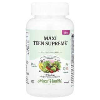 Maxi Health, Maxi Teen Supreme™, Pour femmes, 120 capsules Maxicaps