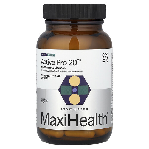 Maxi Health, Active Pro 20™, 30 Kapseln mit verzögerter Freisetzung