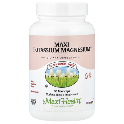 Product Image for Maxi Health, Maxi Potassium Magnesium , 90 Maxicaps