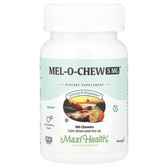 Mel-O-Chew™, натуральні ягоди, 5 мг, 100 жувальних таблеток