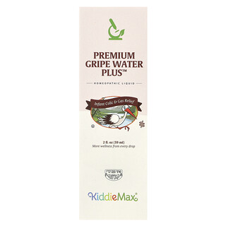 Maxi Health, KiddieMax®, Premium Gripe Water Plus™, 2 fl oz (59 ml)