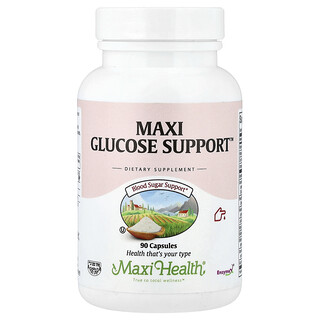 Maxi Health, Maxi Glucose Support™, 90 kapsułek
