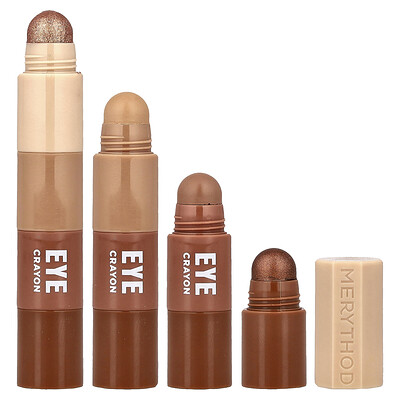 Merythod, Reeledge Eye Crayon, 02 Flat Brown, 0.16 oz (4.4 g)