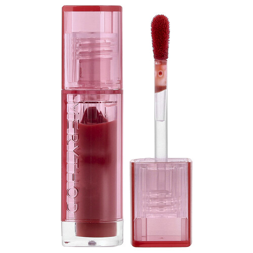 Merythod Aengdu Fit Glossy Tint, 01 Coral Pia, 0.11 oz (3 g)