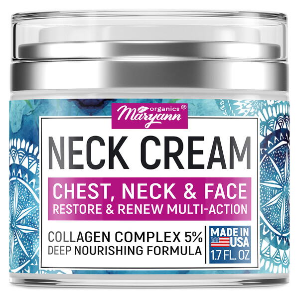 Neck Cream, Chest, Neck & Face, Restore & Renew Multi-Action, 1.7 fl oz