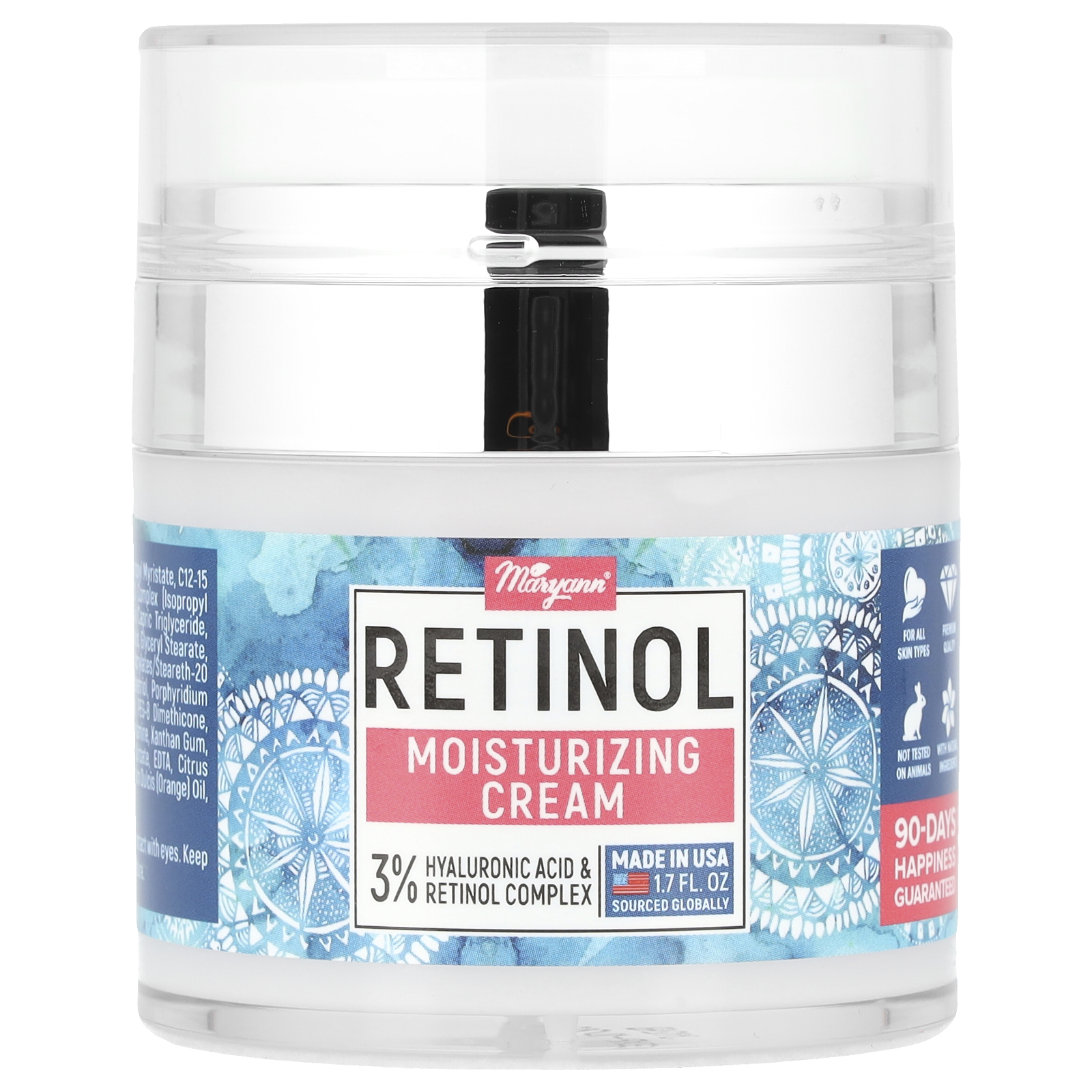 Retinol, Moisturizing Cream, 1.7 fl oz (50 ml)