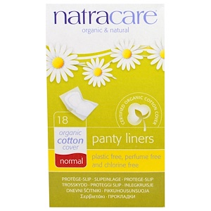 Отзывы о Натракэр, Organic & Natural Panty Liners, Normal, 18 Panty Liners