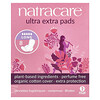 Natracare, Ultra Extra Pads, Long, 8 Pads