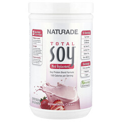 Total Soy®, замінник їжі, полуничний крем, 507 г (1 фунт 1,88 унції)