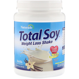 Naturade, Total Soy, Shake para Perda de Peso, Baunilha, 540 g (1,2 lb)