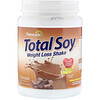 Naturade, Total Soy, Abnehm-Shake auf Sojabasis, Schokolade, 540 g (1,2 lbs)