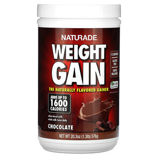 Naturade, Ganho de Peso, Chocolate, 576 g (20,3 oz)