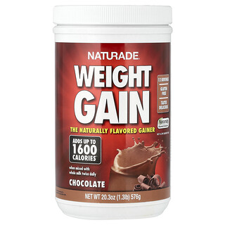 Naturade, Pertambahan Berat, Coklat, 1.3 lb (576 g)